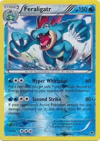 Phantom Forces Feraligatr #17/119 reverse holo